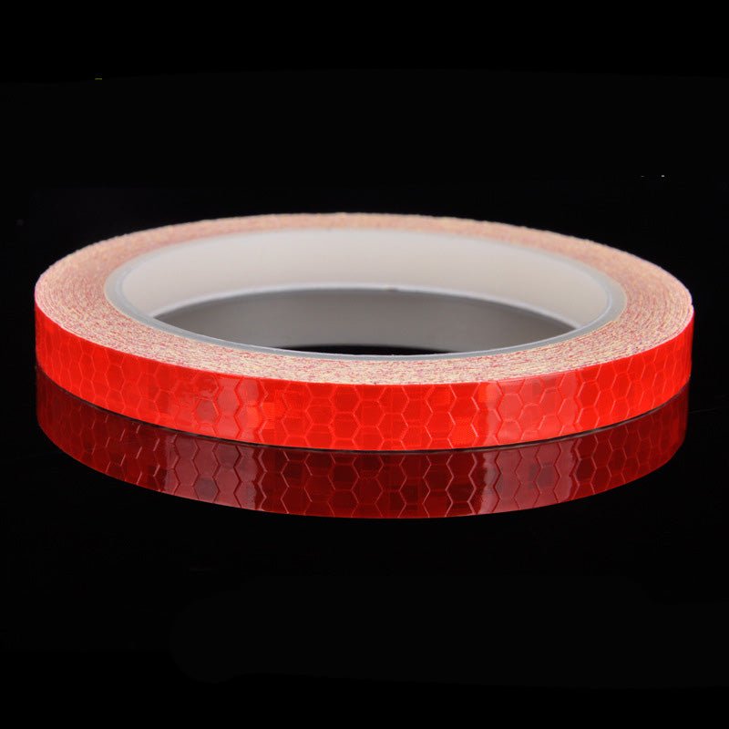 1CM 8M Bicycle Wheels Reflect Fluorescent Bike Reflective Sticker Strip Tape For Cycling Warning - Fat Bikes Direct