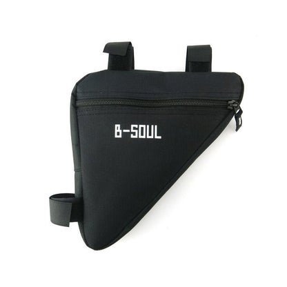 Saddle bag riding bicycle mountain bike bag triangle tool kit upper tube beam bag bicycle equipment accessories - Fat Bikes Direct